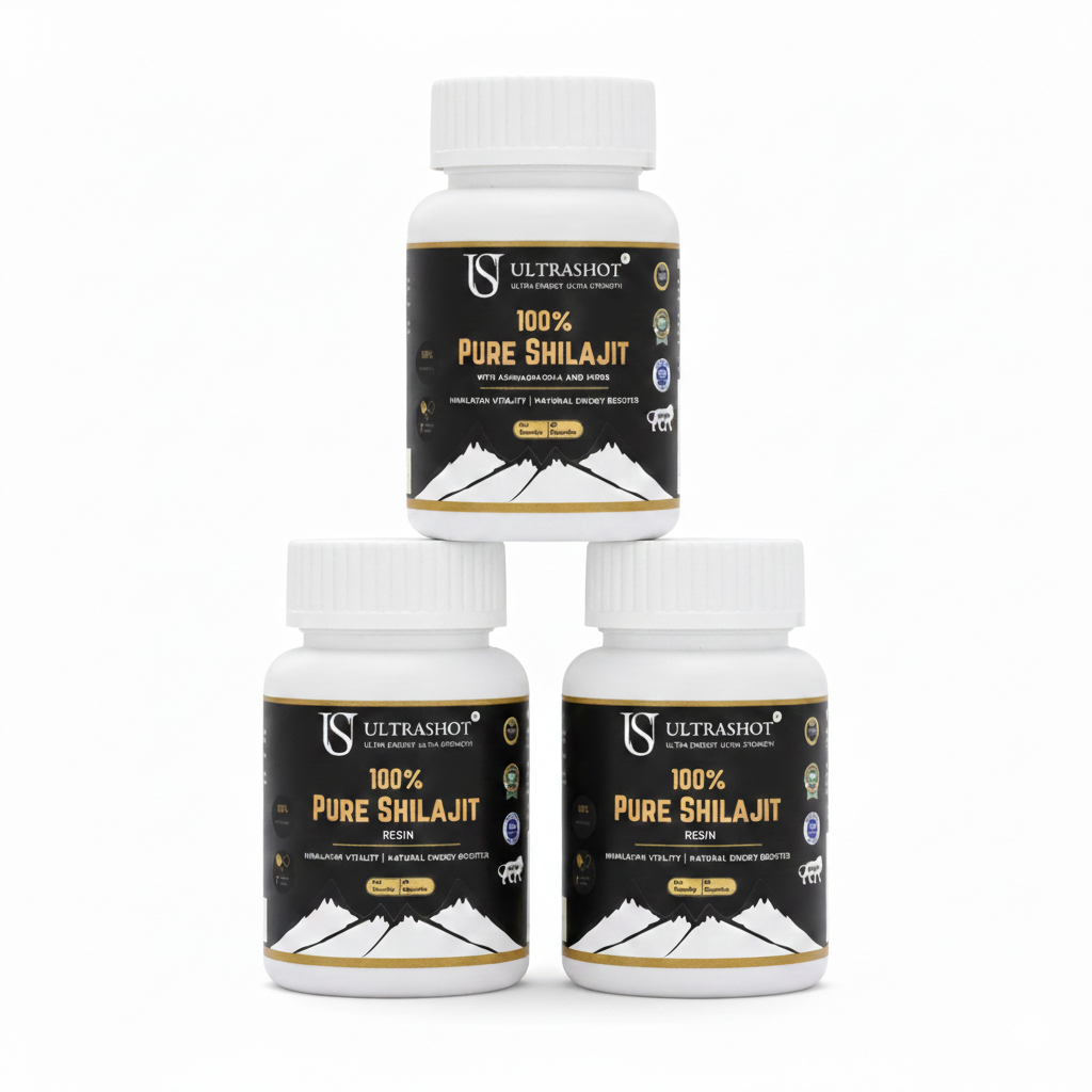 Ultrashot 100% Pure Shilajit Capsules