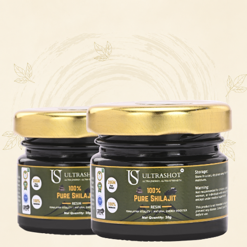 Pure Himalayan Shilajit Resin – 100% Natural (Pack of 2)